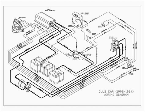 Club Car Golf Cart Wiring Harness Diagram 36 Volt Club Car D
