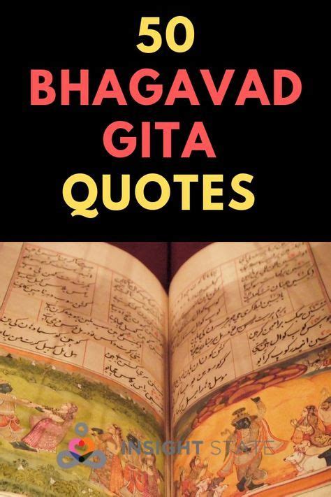 50 Bhagavad Gita Quotes On Karma Life And Death On Inspirationde