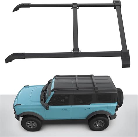 Ezrexpm 4pcs Cross Bars Roof Rack Rails Kit Fit For Ford