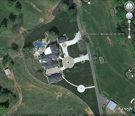 Dale Jr House From Google Earth Tiger Flickr