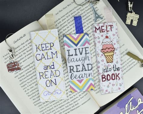 Reading Quotes Bookmarks Set