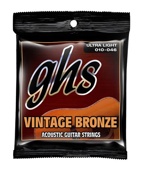 Ghs Thin Core Phosphor Bronze Acoustic Guitar Strings Tcb Ul Ultra Light 10 41