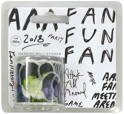 駿河屋 Aaa マスキングロールステッカー 「aaa Fan Meeting Arena Tour 2018～fan Fun Fan