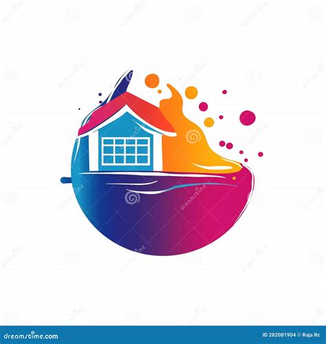 House Painting Logo Stock Illustration Illustration Of Commercial