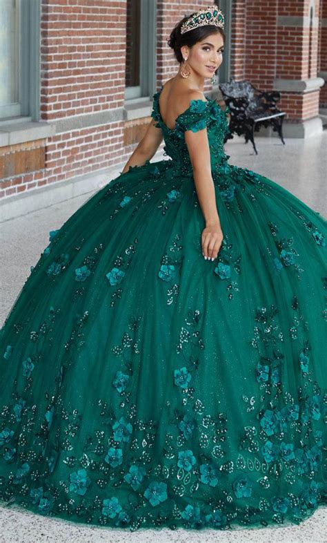 Shop Quinceanera Collection 26046 - Laced Floral Quinceanera Dress