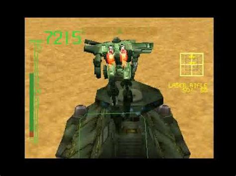 Armored Core Ps Master Of Arena Mission Destroy Giant Tank