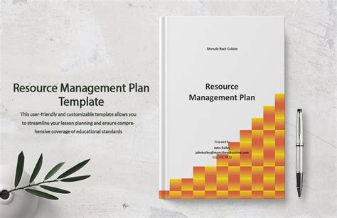 Resource Management Plan Template in Pages, PDF, Word, Google Docs ...