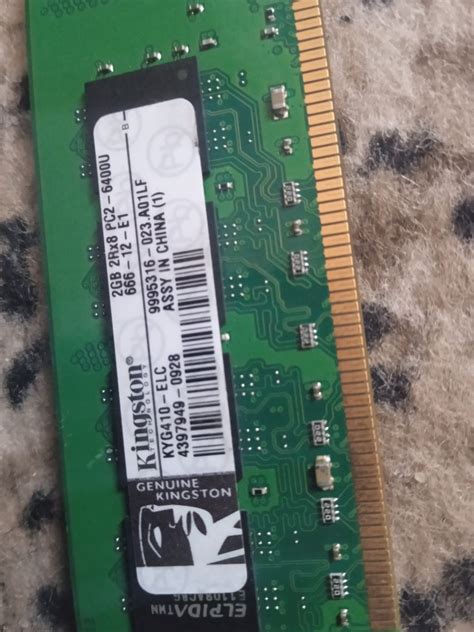 Оперативна пам'ять DDR2 4g 2x2: 150 грн. - Комплектуючі та аксесуари ...