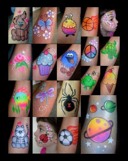 Cheek Art Smiley Faces By Jo Easy Face Painting Designs Face Painting Tips Arm Painting Face