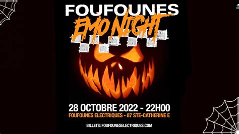 Extensive Enterprise And Foufounes Électriques Présente Halloween Emo