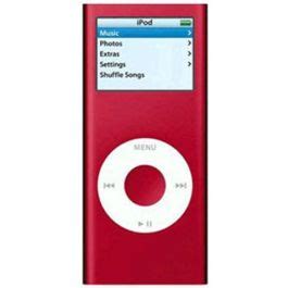 Refurbished Apple IPod Nano 2nd Generation 8GB Red B Refurbmac