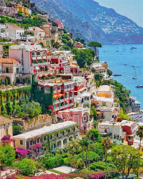 Solve Positano Amalfi Coast Jigsaw Puzzle Online With 63 Pieces