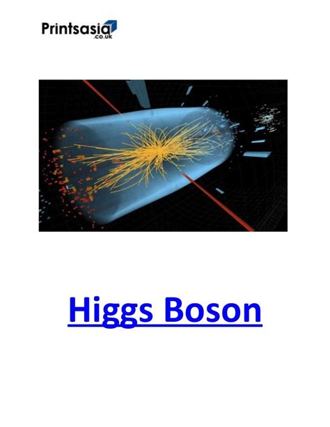 Higgs boson particle