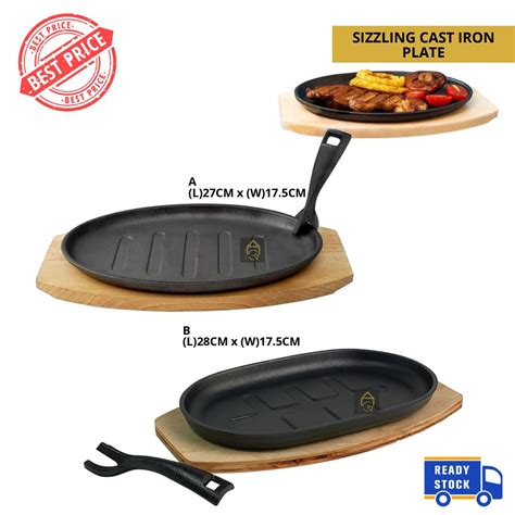 GDH Sizzling Cast Iron Hot Plate Sizzling Plate Sizzling Mee