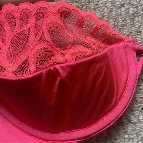 Savage X Fenty Pink Lingerie Set Bra B Panties Depop