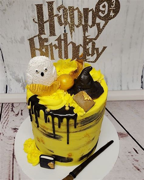 Hufflepuff Cake Harry Potter Harry Potter Food Harry Potter Cake Cake