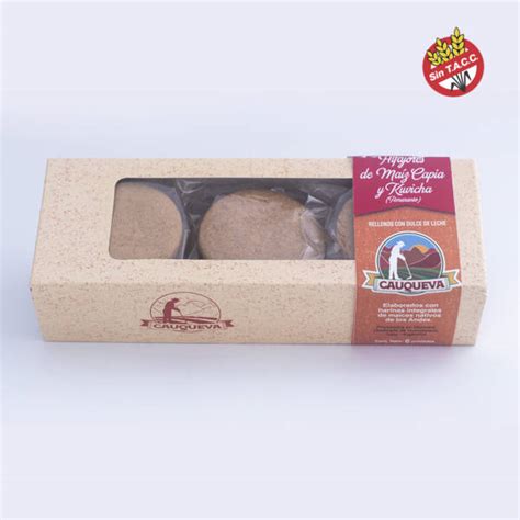 Alfajores De Kiwicha Caja X Unidades Grandes Libre De Gluten