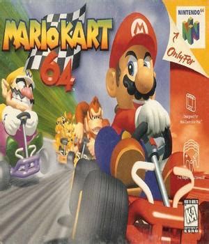 Super mario kart 64 box art - moodamela