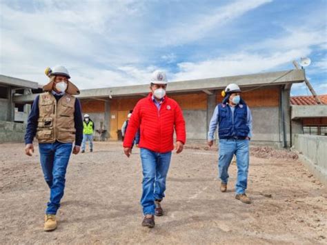 Ayacucho Destaca Avances En Construcci N De Colegio Bicentenario Mar A