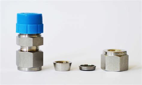 Stainless Steel Male Connector Compression Fitting Tetrapy Pty Ltd