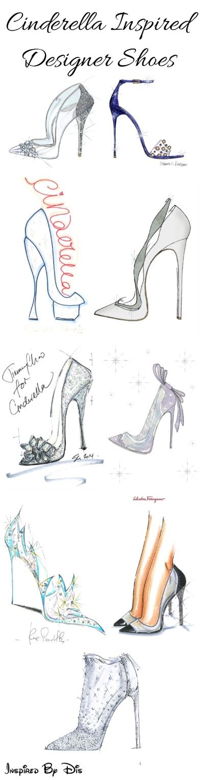 Cinderella Glass Slipper Drawing at PaintingValley.com | Explore ...