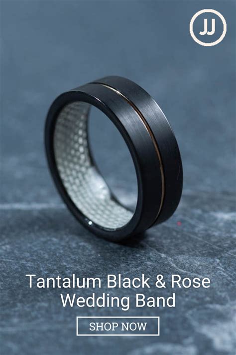 Pin on Black Wedding Rings