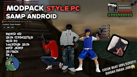 SHARE MODPACK STYLE PC RINGAN 100MB GTA SA MP ANDROID YouTube