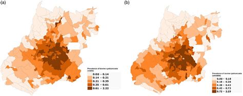 Spatial Distribution Of Bovine Cysticercosis Prevalence In The State Of