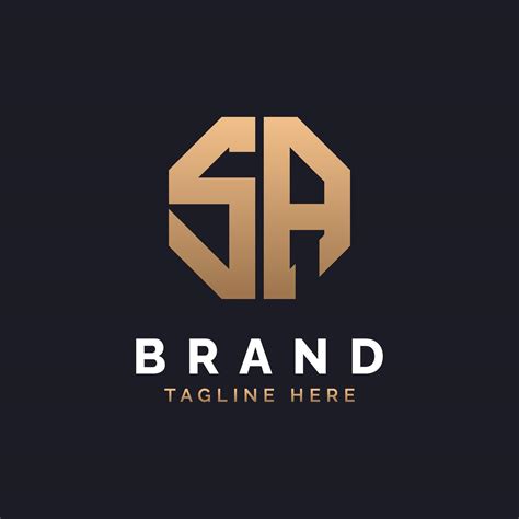 SA Logo Design. Modern, Minimal, Elegant and Luxury SA Logo. Alphabet ...