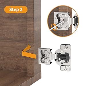 Amazon Chibery Pack D Concealed Hinges For Face Frame Door