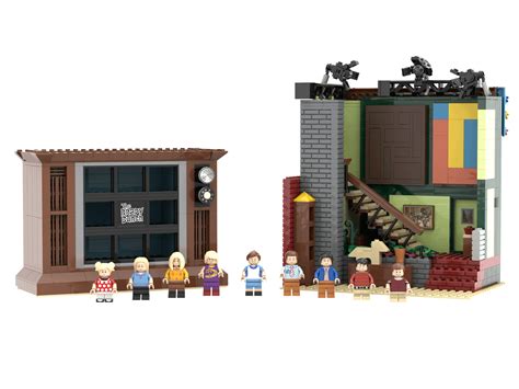 The Brady Bunch Staircase Diorama And Television 2-in-1 Set! : r/popculture