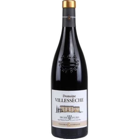 Vin Rouge Côtes Du Rhône Duché D Uzès DOMAINE VILLESSECHE la