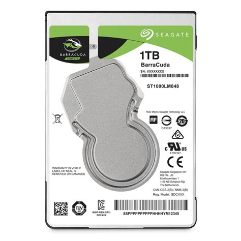 Seagate Barracuda 1TB SATA III 2 5 5400 RPM ST1000LM048