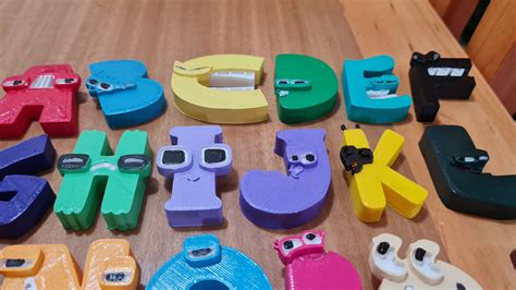 3d File Alphabet Lore A Z Abc Lore 🎲 ・3d Print Design To Download