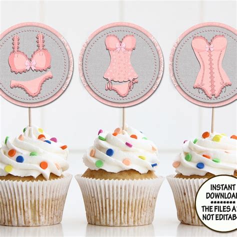 Lingerie Cupcake Etsy