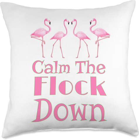 Amazon Mcstudios Flamingo Art Calm The Flock Down Funny Flamingo