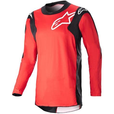 Maillot Cross RACER HOEN ALPINESTARS Rouge Noir MAXXESS FR Maillot Cross