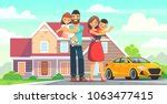 Happy Cartoon Family Free Stock Photo - Public Domain Pictures