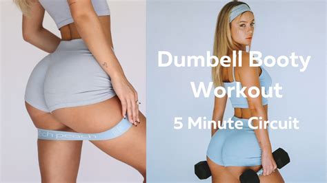 Dumbbell Booty Circuit Workout Minutes Youtube