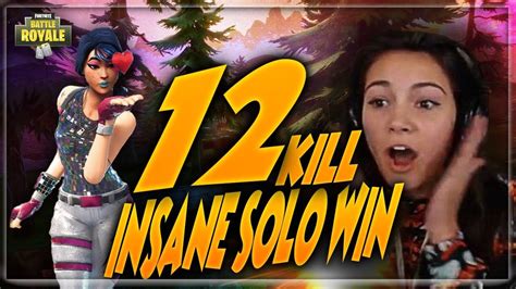 Kill Fortnite Solo Win Full Br Game Alexia Raye Youtube