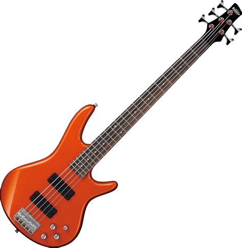 Ibanez Gsr205rom Gio Soundgear Series 5 String Rh Electric Bass Roadster Orange Metallic Gsr 205