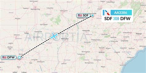 AA3386 Flight Status American Airlines: Louisville to Dallas (AAL3386)