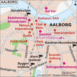 Aalborg Map - Denmark