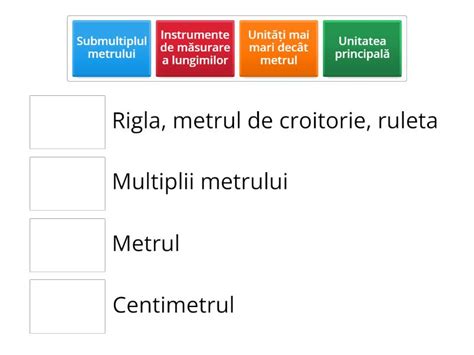 Potrivește exercitiu Match up