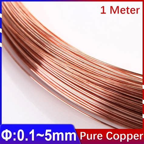 T Pure Copper Wire Copper Coil Conductive Copper Wire Superfine