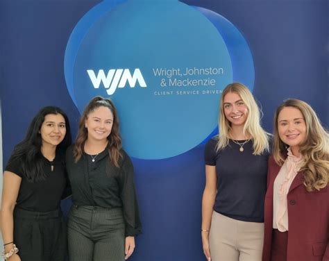 Wjm Welcomes New Trainees Scottish Legal News