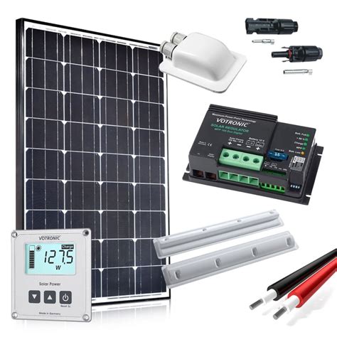 Zestaw Zasilania Solarnego Do Kampera 100W Premium Zestawy Solarne