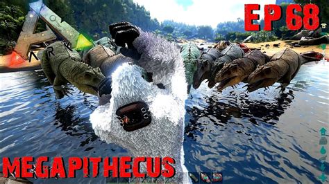 Bgz Ark Survival Evolved Ep Megapithecus Youtube