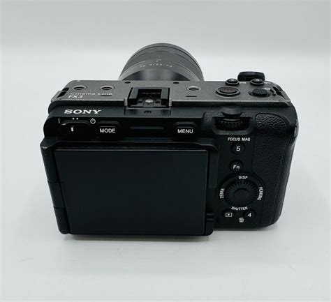 Sony A Fx Ilme Fx Full Frame Cinema Line Camera Sony Fe