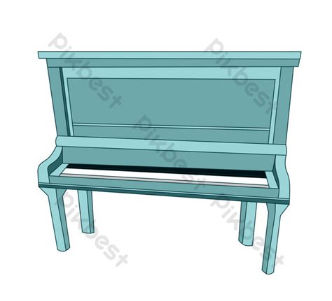 Blue Piano Illustration PNG Images | PSD Free Download - Pikbest